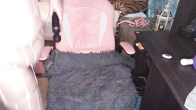 Masturbation with all my Fav Toys in some white lingerie, Big Squirt at the end for you! - 8 image