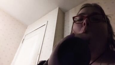 Bbw fucking and sucking bbc dildo - 11 image