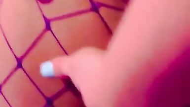 Goddess slutty ex fucks him so good while others watch on webcam until creampie