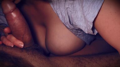 Dailysex. Sinnlicher Sex mit einer kurvigen Frau für eine gute Nacht. Sperma im Mund. - 9 image