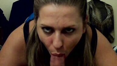 Amateur Oralsex Spaß im Schlafzimmer Ficken Moment - 6 image