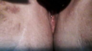 BBW cums with hitatchi