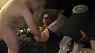 Coppie distruzione anale Creampie - 7 image