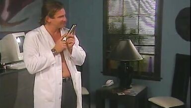 Scientist fucks sexy slut with luscious tits at home - 2 image
