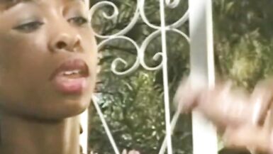 Double Choclate Ebony MILF Handjob 3some For Horny