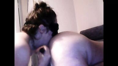 Ass licking with my hubby compilation recorded on web camera