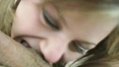 Blowjob From A Very Experienced MILF Cock Blowing - 3 image