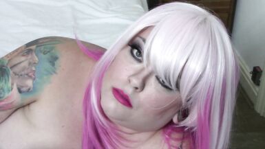 Want To Rub My Belly? - BBW Fat Oil Smoking - Tina Snua - 4 image