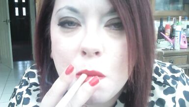 Are You Going To Cum For Me, You Dirty Boy? BBW Smoking JOI