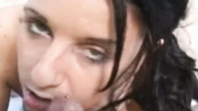 素人Amber Really Gives A Nice Blowjob and cumshot - 8 image