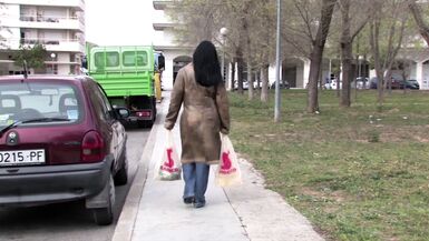 4K anal açık havada tombul olgun MILF sebzeli DP - 1 image