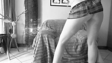 bored house milf feeling sexy gives a little show - 3 image