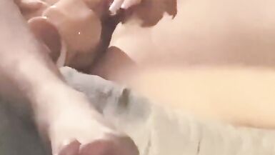 Wife fucking pussy and ass with dildos - 7 image