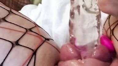 Mistress X Gina Pretty Pumped Pussy Fucked with a Dildo - 12 image