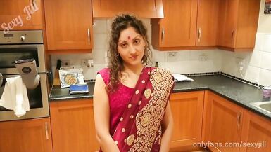 Desi saree bhabhi gives devar best sex - POV Indian hindi - 2 image