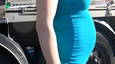 Flashing before dogging on the highway area - 8 image