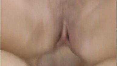 Brunet slut with massive tits rides a long white cock in her - 12 image