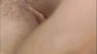 Brunet slut with massive tits rides a long white cock in her - 8 image