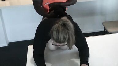 Horny Housewife Cheats With Black Construction Worker - 12 image