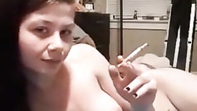smoking on bed - 11 image
