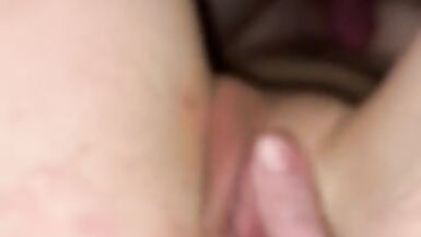 Rimjob et étirement de la chatte