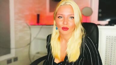 Blonde MILF invites ASMR visit from her friend's mom - 1 image