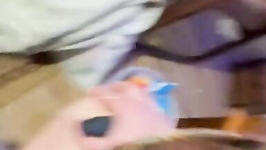 Blonde Milf Being Slutty in Friends Bedroom - 2 image