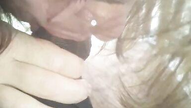 Slave pup and pinky suck BBC outside - 8 image