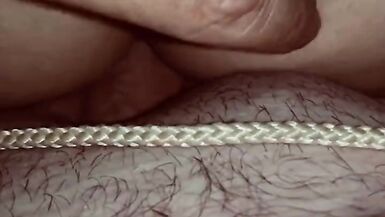 First anal on video for wife on leash - 7 image