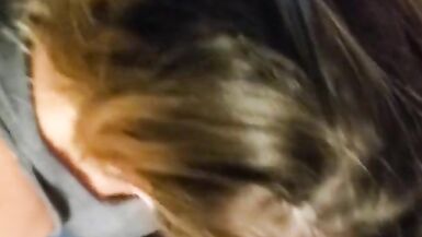 Hot Wife MILF gets a mouthful of cum - 15 image