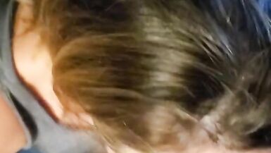 Hot Wife MILF gets a mouthful of cum - 7 image