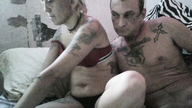 Camera Catches Sexy Tatted Blonde Taken It Like A Champ - 6 image