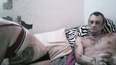 Camera Catches Sexy Tatted Blonde Taken It Like A Champ - 7 image