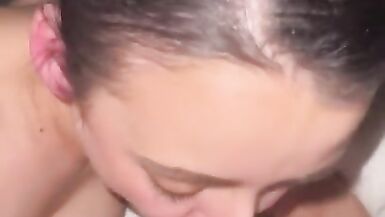 Hot MILF just loves sucking cock - 8 image