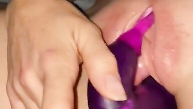 Bo peep uses toy while woody fingers her tight ass - 4 image