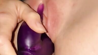 Bo peep uses toy while woody fingers her tight ass - 7 image