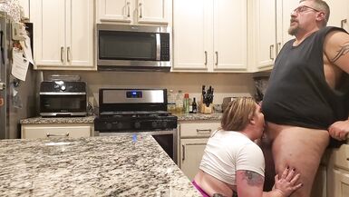 Blowjob and Hard fuck in the kitchen - 4 image