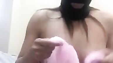 Pakistani wife talking dirty to husbands friend in Urdu while stripping - 11 image