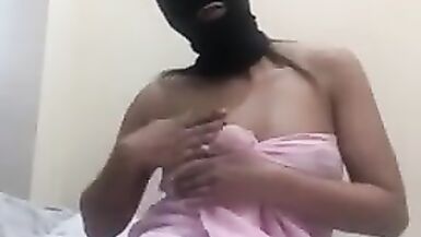 Pakistani wife talking dirty to husbands friend in Urdu while stripping - 2 image