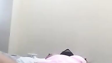 Pakistani wife talking dirty to husbands friend in Urdu while stripping - 9 image