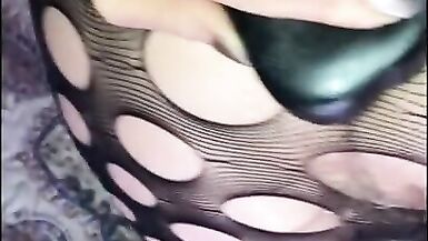 Peek-a-Booty Gets anal through the HOLES - GILF pleasured - 7 image