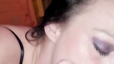 POV thick cock sucking, pussy close up - 10 image