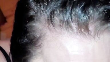 POV thick cock sucking, pussy close up - 5 image