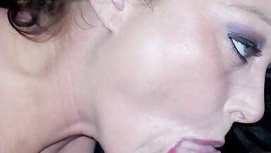 POV thick cock sucking, pussy close up - 8 image