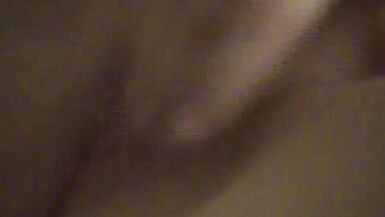I hid behind a curtain and caught her masturbating - 9 image