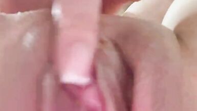 Masturbation of a wet pussy of a sexy bitch close up - 12 image