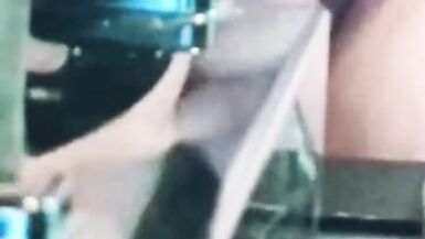 Big booty pounded by fuck machine - 9 image