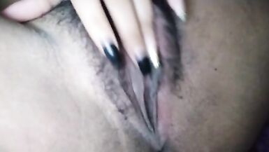 inexperienced brunette masturbating and showing naked - 14 image