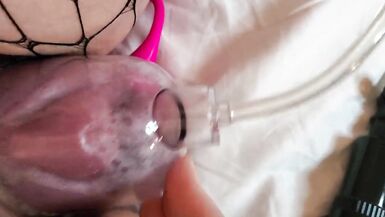 Extreme Pussy Pumping Breathe Through the Pain Mistress Gina - 13 image