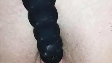 Orgasm ile yakın çekim vibratör mastürbasyonu - 8 image